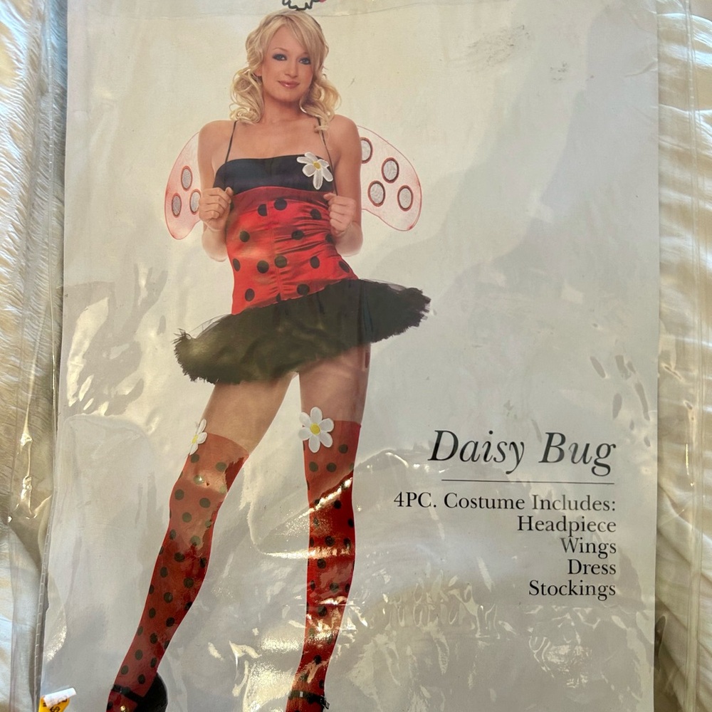 Viral Deadstock Leg Avenue Daisy Bug Costume